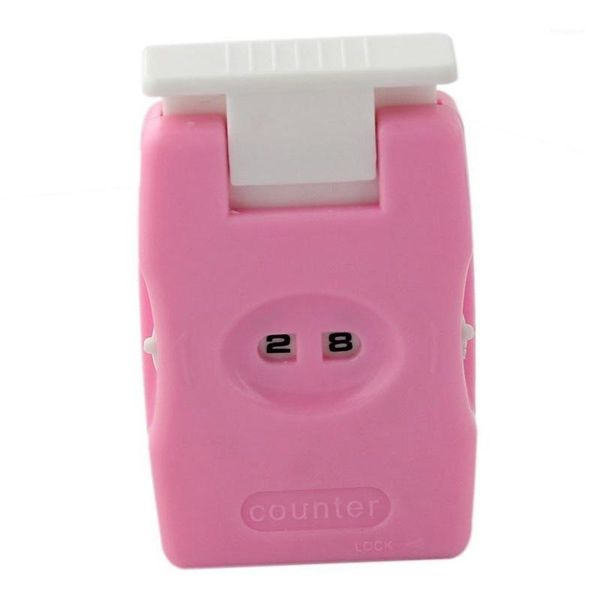 

knitting row crocheting counter knitting tool - pink1, Black