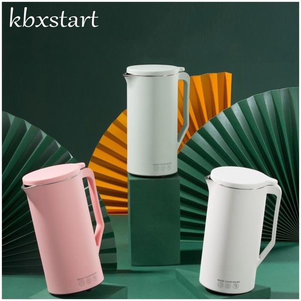 

220v/110v soymilk machine boiled water automatic heatable soya-bean milk electric juicer rice paste maker filter-350ml