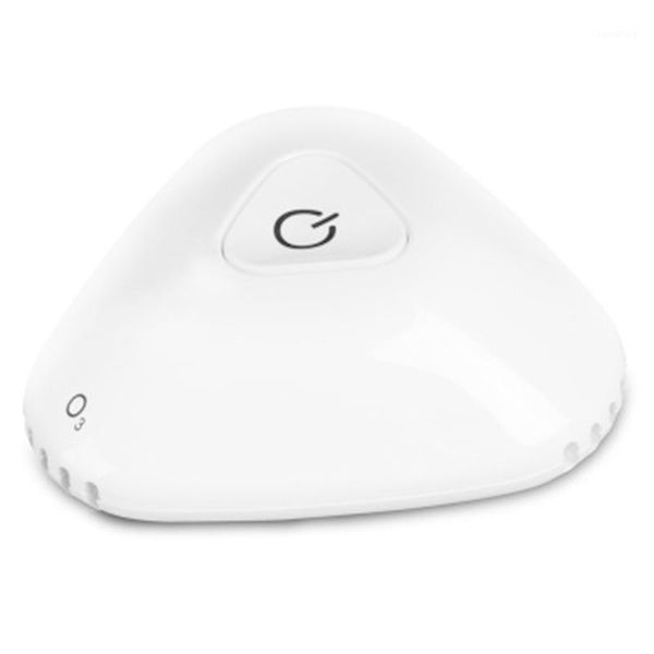 

portable mini ozone air purifier fresh deodorizer fridge for refrigerator closets pet car portable built in battery-white1