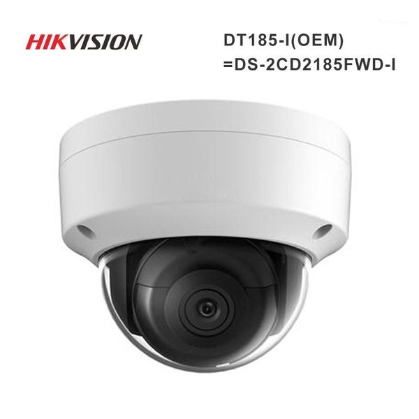 

cameras hikvision oem ip camera dt185-i(oem ds-2cd2185fwd-i) 8mp network dome poe h.265 cctv sd card slot1