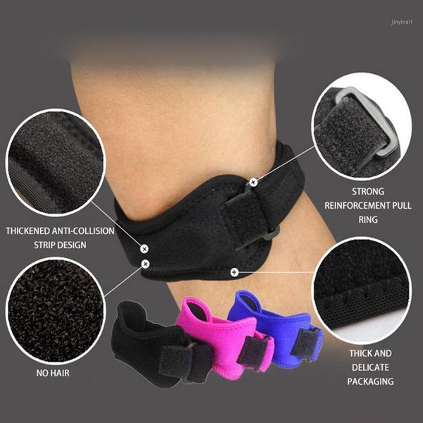 

1pcs adjustable knee patellar tendon support strap band knee support brace pads for running basketball outdoor sport1, Black;gray