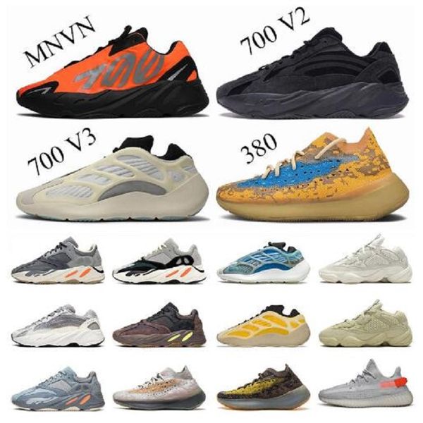 

2021 kanye 700 mens women running shoes fashion trainers solid grey arzareth utility triple black azael vanta phosphor men outdoor sneakers