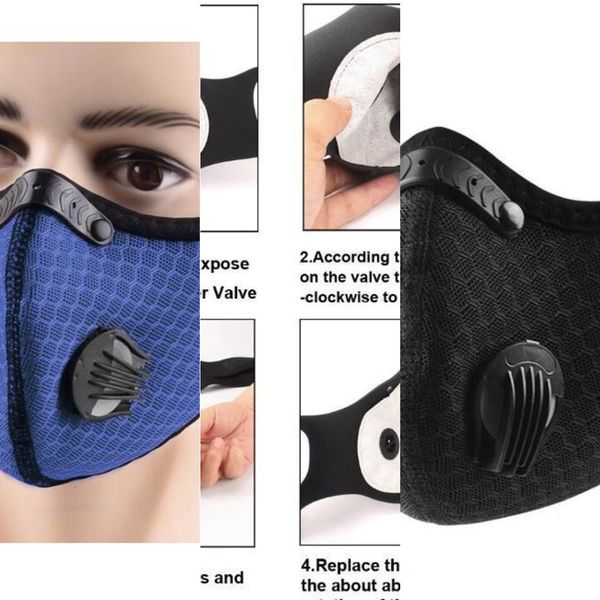 

dhl training sports ship face cycling outdoor mask pm2.5 anti-pollution running mask actidcne 6ula lac3