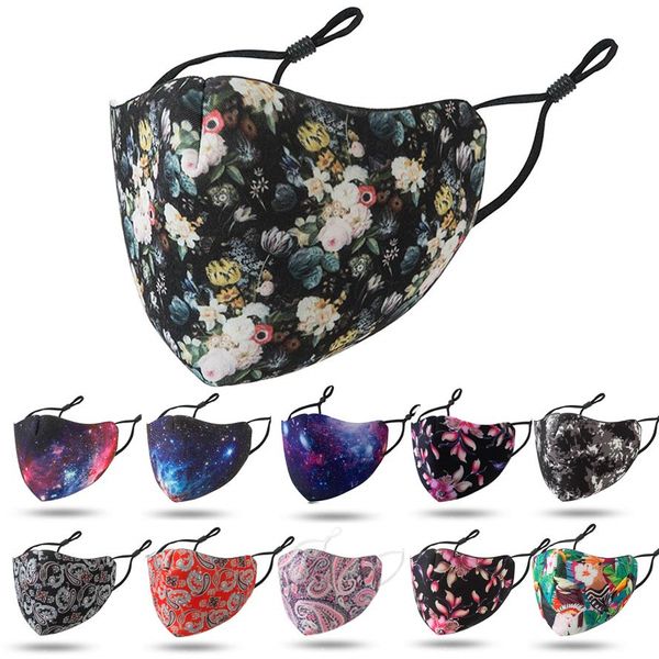

fashion face masks face mask facemask dustproof breathable washable masks adjustable ear buttons breathable mask