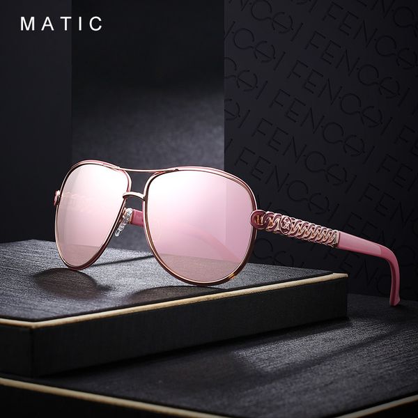 

matic vintage retro women's fashion sunglasses ladies pink shades lenses mirrored sun glasses for driving female brand designer