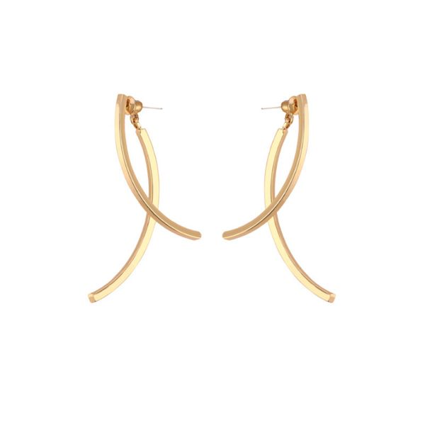 

zzin преувеличены новый 2020 моды серьги, Silver