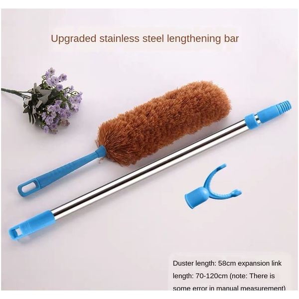 

feather duster dust broom gray household retractable blanket cleaning artifact zen car dust duster feather duster f jllsdu