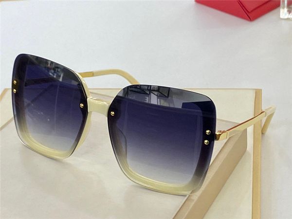 

0462b new style ladies sunglasses popular fashion summer square cat eyeglasses style uv protection lenses protective cover, White;black