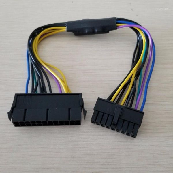 

atx psu 18awg 18pin to 24pin adapter converter power connector cable for z420 z620 deskworkstation montherboard 30cm1