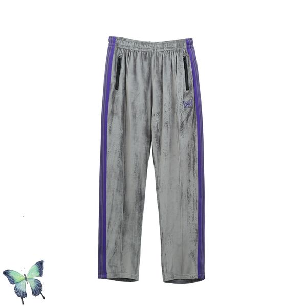 

2021 new butterfly embroidery sweatpants men women many multiple colour awge drawstring zipper pocket trousers mfuj, Black