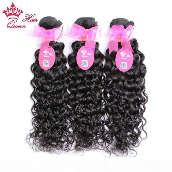 

brazilian hair mixed size 3pcs lot 100% brazilian virgin human hair natural wave 100% virgin hair water weave 10" to 28, Black