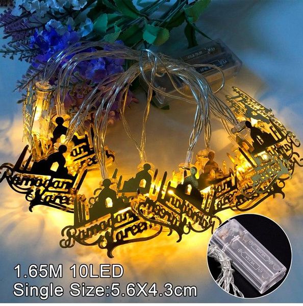 

fengrise multiple color light строка ид мубарак рамазан украшение для дома исламской мусульманской партии декор ид аль-адха led light wmtnio