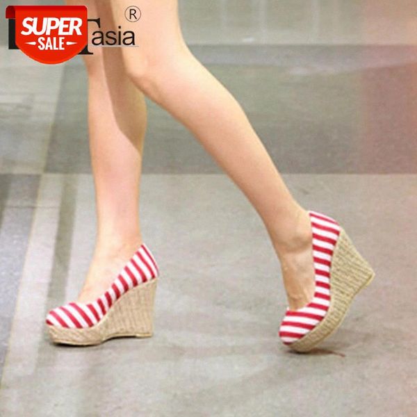 

doratasia brand design ladies wedges high heels pumps 2020 casual party pumps women fashion mixed colors platform shoes woman #zy2k
