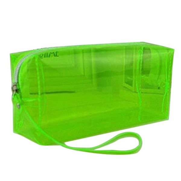 

прозрачный карандаш мешочек косметические канцелярские хранения различные цветные молнии