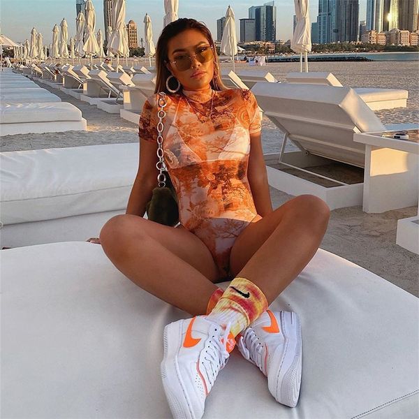 

2021 new mesh bikini three piece women's swimsuit bandage bathing suits pad