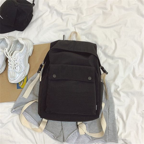 

men and women backpack school bag female junior high school student school bag japanese casual backpack