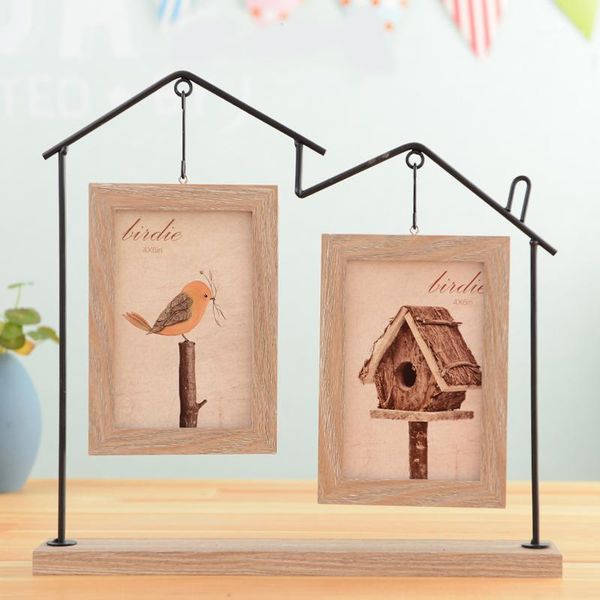 

wood p frames for replaceable picture cat style deskdecorative picture frame wooden frames gift carton packaging1