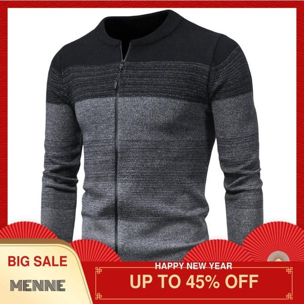 

men's sweaters landisto men clothing knitted sweater warm european style mens cardigan, White;black