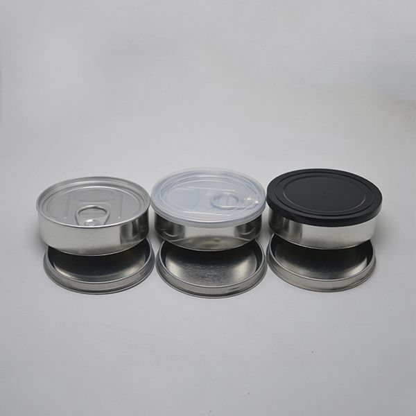 

hand closed strain tin can smart cans handed sealed smart bud jar for dry herb flower packaging tuna can hoop ring 30 j2