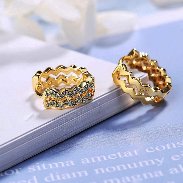 

hoop & huggie luxury multi-layer wave earrings crystal golden/white bohemia bridal wedding jewelry, Golden;silver