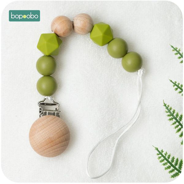 

bopoobo 1pc sile holder for nipples pacifier clips sil beads baby teething sile baby teether bpa sile beads q wmtxyh