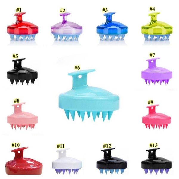 

sile shampoo brush shampoo scalp massage brush sile hair washing comb body bath spa slimming massage brushes jllvpq sinabag