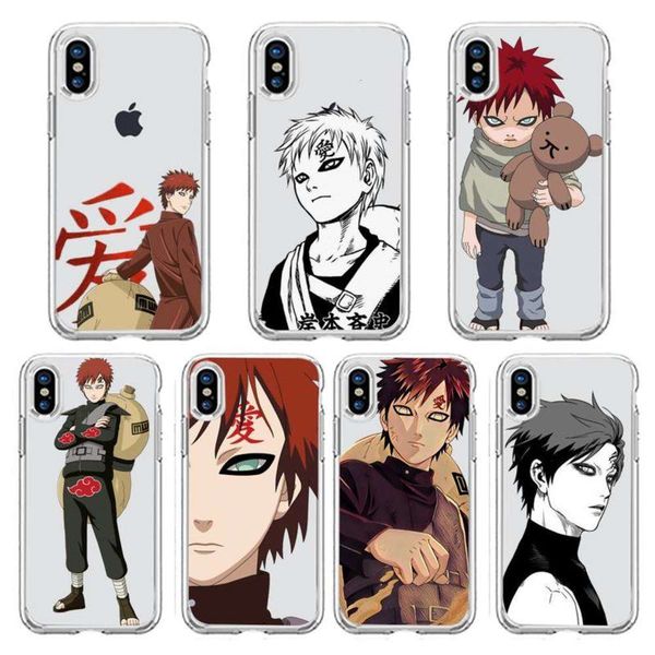 

naruto gaara's brand new mobile phone case is the largt for vip 5 5s 5c se 6 6s 7 8 11 12 plus mini x xs x xr pro4fre