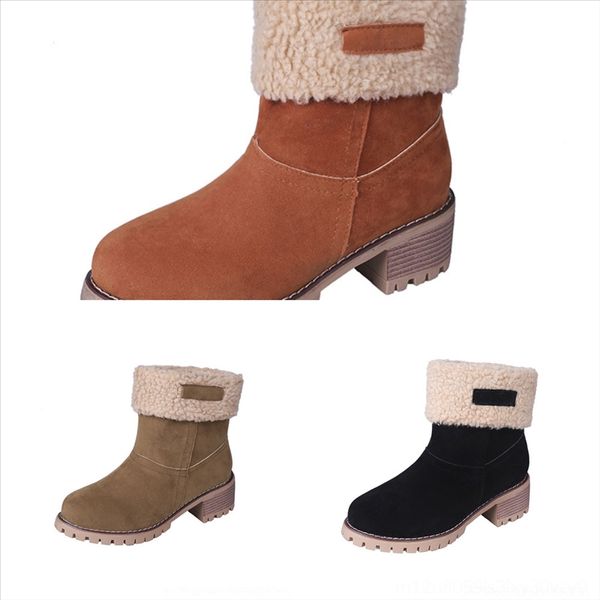 

8sv lady shoes woman bottom ankle boot suede factory winter autumn fashion shoes for red belle boots luxury uugs boot for woman designer, Black