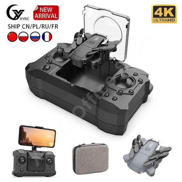 

ky905 mini drone 4k profesional hd camera wifi fpv foldable dron quadcopter one-key return 360 rolling rc helicopter kid's toys
