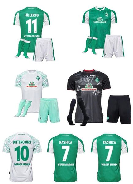 

2020 2021 sv werder bremen soccer jersey bittencourt kruse kainz eggestein pizarro harnik selke klaassen fullkrug football shirt kits, Black;yellow