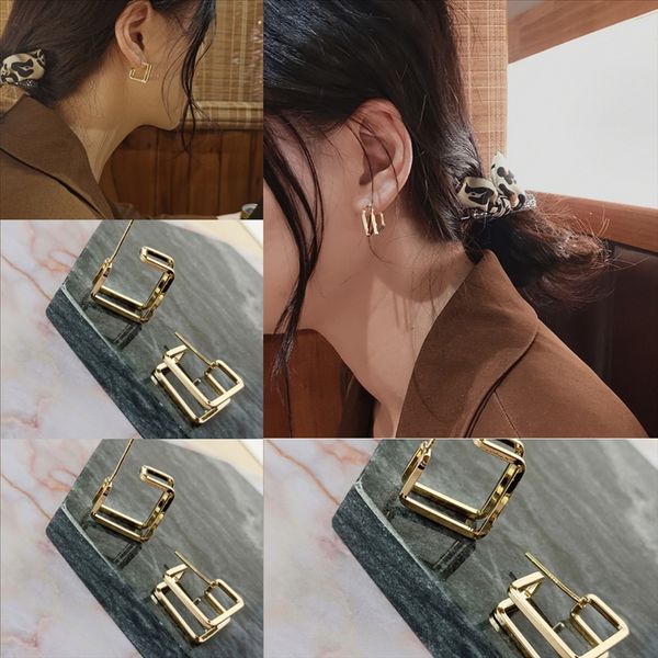 

y5ok new cute hamburger jewelry milk stud bread kawaii food acrylic earring silver-color earrings epoxy earring dy, Golden