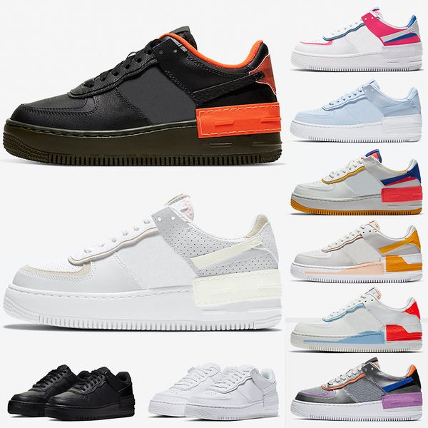 

shadow men 1 women trainers running shoes triple white black hyper perforations hydrogen blue high mens athletic sports sneakers, White;red