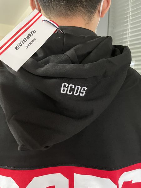 

2022 fashion gcds hoodies men sweater hoodie long sleeve caasual gcds sweatshirt letter autumn spring thin breathable quality xwl, Black