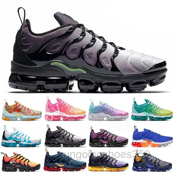 

2021 vapores plus tn casual shoes air plus triple black men women be ture oreo hyper blue mens trainers sports khk6