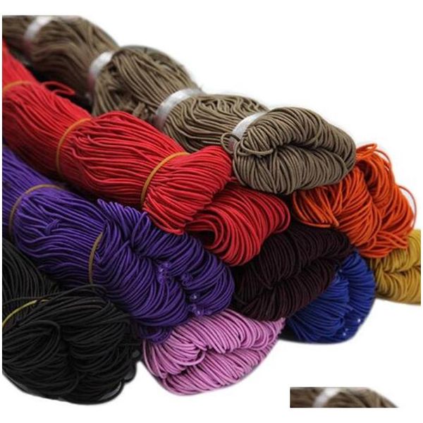 

1/0.8mm colorful high-quality round elastic band round elastic rope rubber band string cord elastic line diy sewing cr qylkff bdebaby