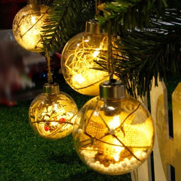 

christmas tree led transparent ball light hanging decoration indoor outdoor1