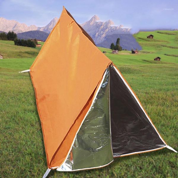 

tube tent hiking nonwovens practical protective waterproof emergency survival camping warm foldable outdoor shelter portable1
