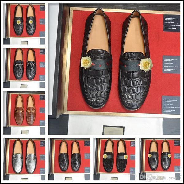 

md size 38-46 brand men classic pointed toe dress men shoes outdoor lace up patent leather wedding party oxford formal shoes 22, Black