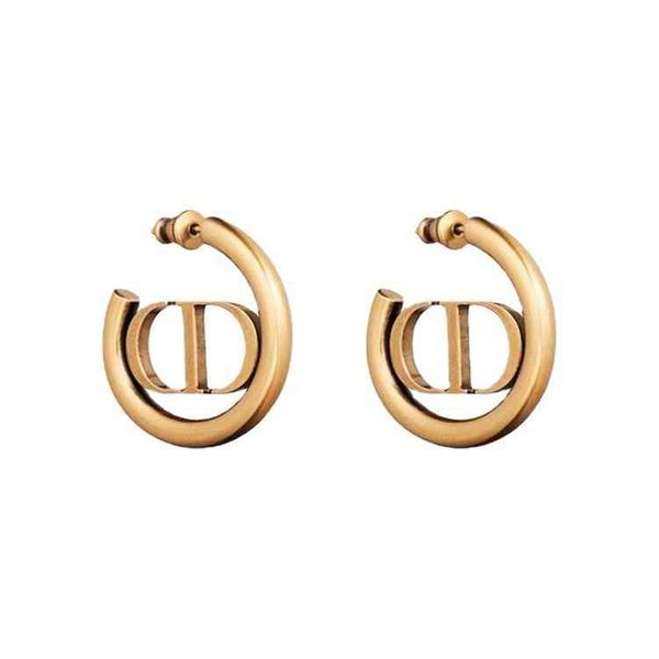 

earrings female new brass bracelet necklace silver needle round earrings jewel