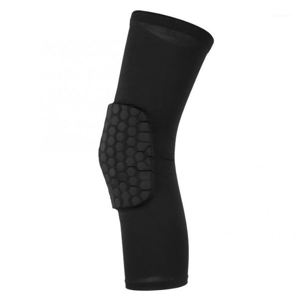 

elbow & knee pads 1pc pad anti-collision guards soft breathable leg brace sports protection running cycling fitness protective gear1, Black;gray