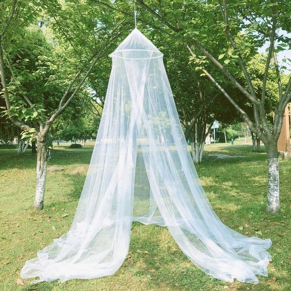 

mosquito net elegant round lace insect bed canopy netting curtain dome summer