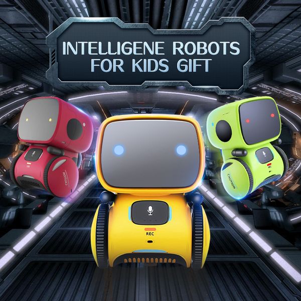 

3 system rc toys intelligent robot dance music recording dialogue touch-sensitive control interactive robot toy for kids gift