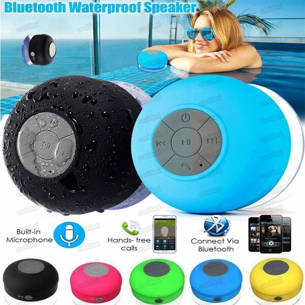 

mini bluetooth speaker portable waterproof wireless handsspeakers loudspe for showers bathroom pool car beach and outdoor dhl