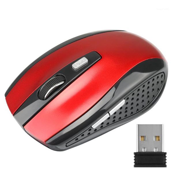 

2.4ghz wireless mouse adjustable dpi mouse 6 buttons optical gaming gamer wireless mice with usb receiver for computer pc1