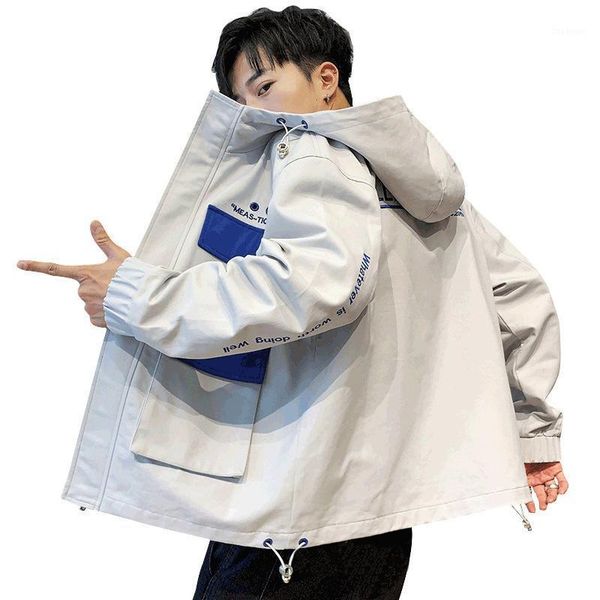 

2020 new brand cargo jackets men's spring autumn winter fashion classic bomber clothes g231, Black;brown