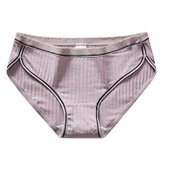 

women's panties women pure color cotton splice knickers breathable soft underpants underwear lenceria mujer female lingerie femme, Black;pink