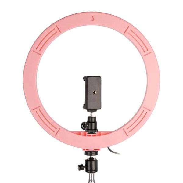 

p led selfie ring fill light 12inch dimmable camera phone ring lamp no tripod for makeup video live studio