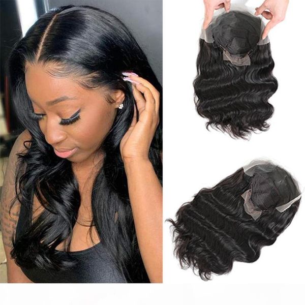 

13*4lace fronal wig human hair brazilian body wave lace wigs for black women 13x4 lace front human hair wigs, Black;brown
