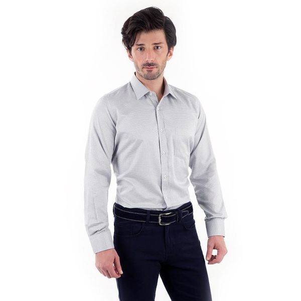 

buratti male long-sleeve shirt 1941013, White;black