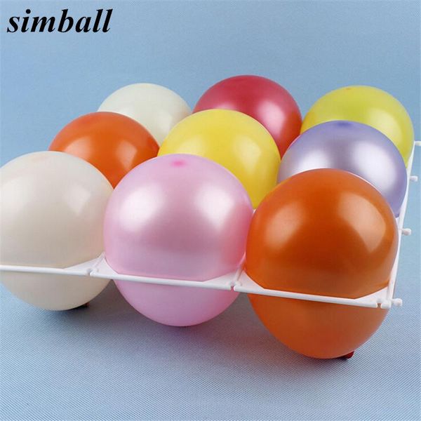 

20pcs/lot balloon wall grids modeling balloons accessories plastic 4hole 9holes balloons grid birthday party decoration supplies